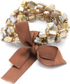 Bracciale Da Donna Con Pietre Bracciale Fashion in Resina Colorata Multifilo Elasticizzato Bracciale Nickel Free Con Fiocco in Raso Moda/Donna/Gioielli/Bracciali Leclaf - Napoli, Commerciovirtuoso.it