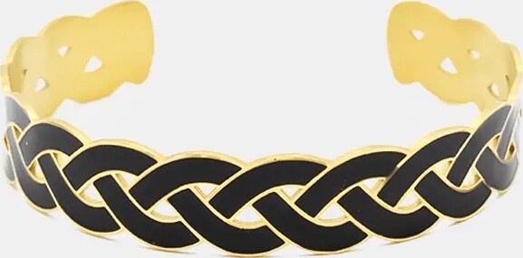 Bracciale Da Donna Rigido Braided Snake 2 Colori Moda/Donna/Gioielli/Bracciali Leclaf - Napoli, Commerciovirtuoso.it