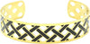 Bracciale Da Donna Rigido Braided Snake Con Trama Oro E Nero Moda/Donna/Gioielli/Bracciali Leclaf - Napoli, Commerciovirtuoso.it