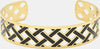 Bracciale Da Donna Rigido Braided Snake Con Trama Oro E Nero Moda/Donna/Gioielli/Bracciali Leclaf - Napoli, Commerciovirtuoso.it