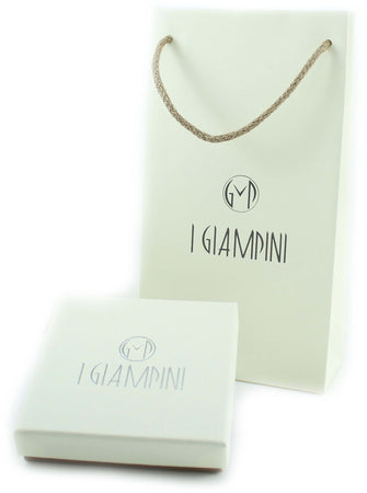 Bracciale Elastico in Argento 925 con Pendente Gatto e Zirconi - I Giampini