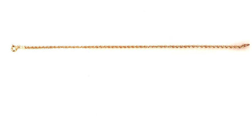 Bracciale donna in Oro giallo 18 Kt braccialetto maglie intrecciate in oro con lavorazione a laser 19cm idea regalo
