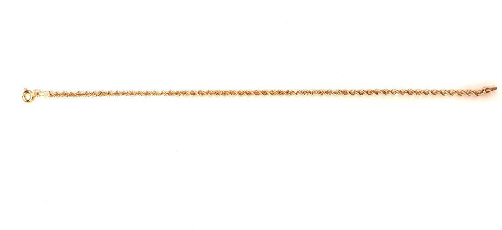 Bracciale donna in Oro giallo 18 Kt braccialetto maglie intrecciate in oro con lavorazione a laser 19cm idea regalo
