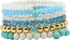 Bracciale Donna Multilifilo Azzurro E Oro Con Perle Mya Accessories Bracciale Fashion Perle in Vetro Moda/Donna/Gioielli/Bracciali You Store - Messina, Commerciovirtuoso.it