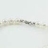 Bracciale donna perle Akoya 6,5/7 chiusura oro bianco con diamante Coscia