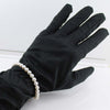 Bracciale donna perle Akoya 6,5/7 chiusura oro bianco con diamante Coscia