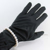 Bracciale donna perle Akoya 7,5/8 chiusura oro bianco con diamante Coscia