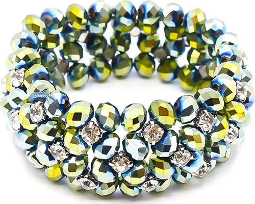 Bracciale Elastico Shine Da Donna Bracciale Luminoso Con Perline Moda/Donna/Gioielli/Bracciali Leclaf - Napoli, Commerciovirtuoso.it