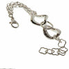 Bracciale fantasia a maglie in argento