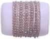 Bracciale Kemira donna Argentato Effetto Maglia Braccialetto di Alta bigiotteria