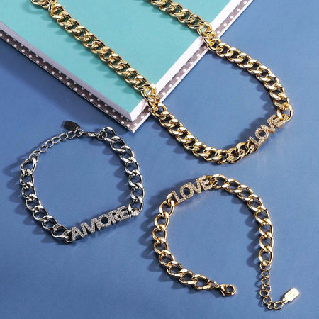 Bracciale-LA-PETITE-STORY-donna-acciaio-AMORE