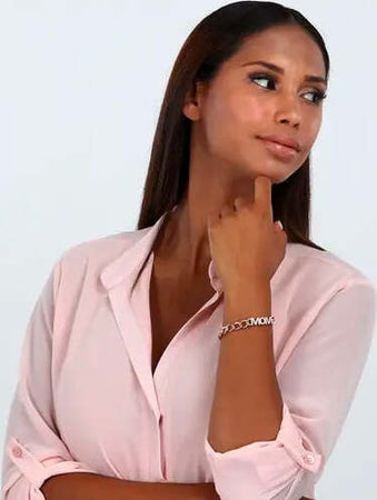 Bracciale-LAPETITE-STORY-donna-acciaio-oro-rosa-MOM