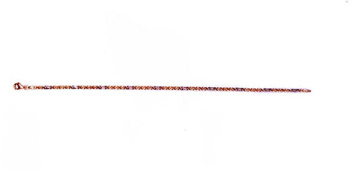 Bracciale maschile in Oro giallo e bianco 18 kt Braccialetto da uomo regalo per lui accessorio uomo