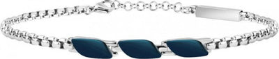 Bracciale-MASERATI-uomo-Signature-acciaio-/-blu