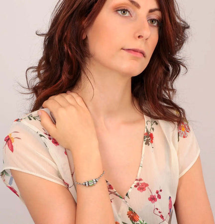 Bracciale-MORELLATO-donna-Drops-acciaio-/-cristalli
