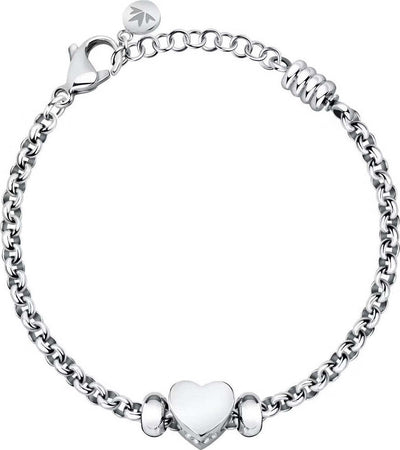 Bracciale-MORELLATO-donna-Drops-acciaio-/-cuore