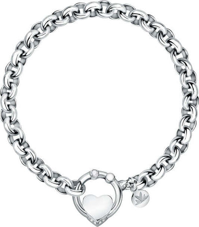 Bracciale-MORELLATO-donna-Drops-acciaio-/-cuore