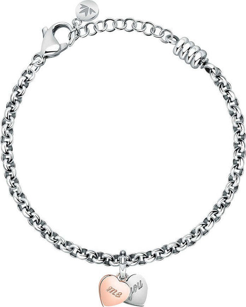 Bracciale-MORELLATO-donna-Drops-acciaio-/-you-&-me