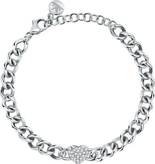 Bracciale-MORELLATO-donna-Incontri-acciaio-/-cuore