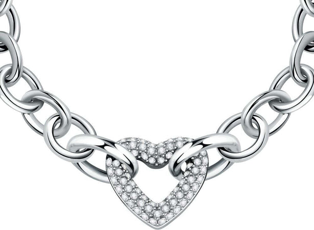 Bracciale-MORELLATO-donna-Incontri-acciaio-/-cuore