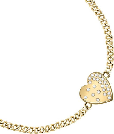 Bracciale-MORELLATO-donna-Passioni-acciaio-dorato-/-cuore