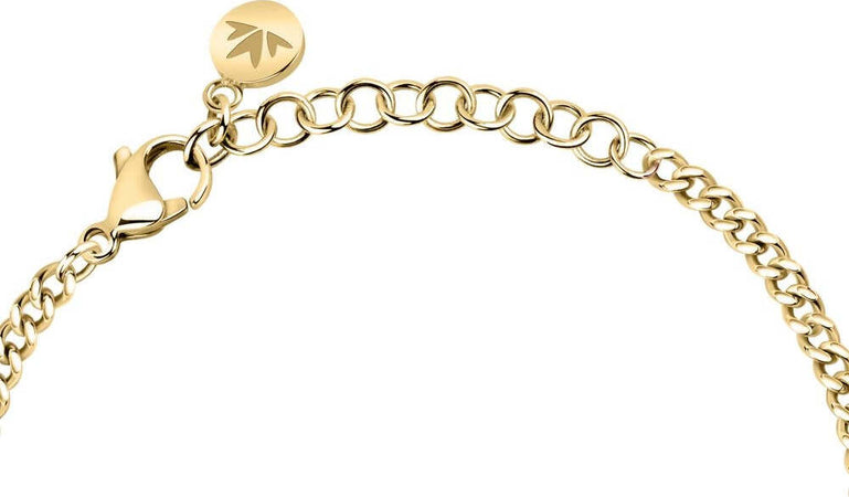 Bracciale-MORELLATO-donna-Passioni-acciaio-dorato-/-cuore