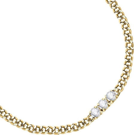 Bracciale-MORELLATO-donna-Poetica-dorato-/-cristalli-bianchi