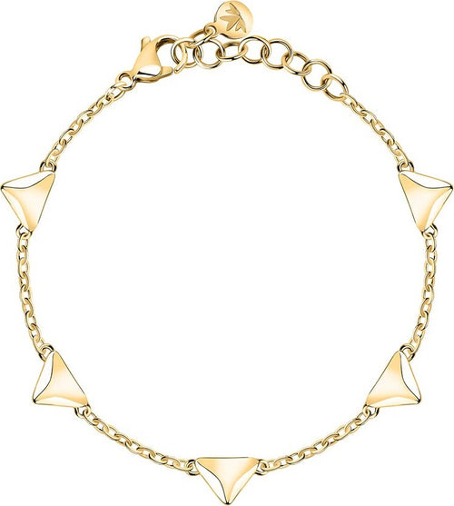 Bracciale-MORELLATO-donna-Trillant-dorato-/-triangoli