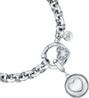 Bracciale-MORELLATO-Drops-acciaio-doppio-cuore