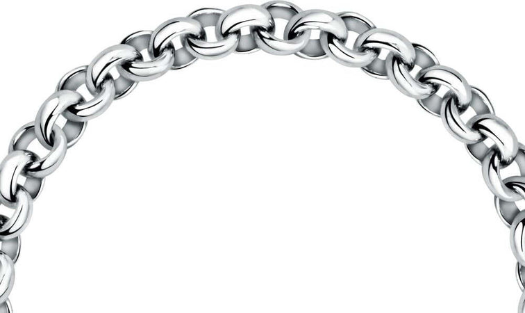Bracciale-MORELLATO-Drops-acciaio-doppio-cuore