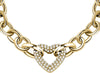 Bracciale-MORELLATO-Incontri-acciaio-dorato-cuore-con-strass