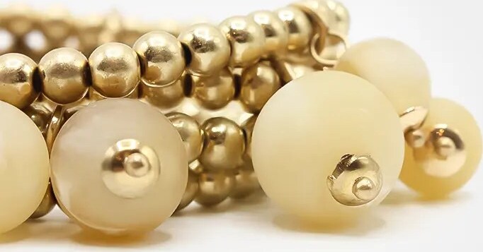 Bracciale Multifilo Sphere Da Donna Bracciale Con Perline Pendenti Moda/Donna/Gioielli/Bracciali Leclaf - Napoli, Commerciovirtuoso.it