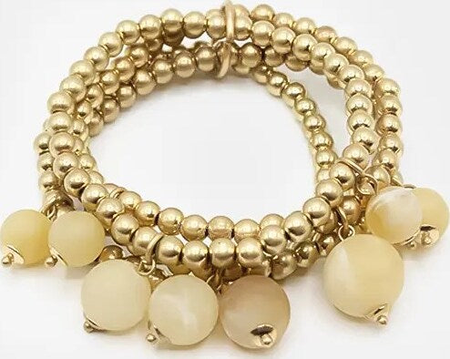 Bracciale Multifilo Sphere Da Donna Bracciale Con Perline Pendenti Moda/Donna/Gioielli/Bracciali Leclaf - Napoli, Commerciovirtuoso.it