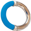 Bracciale ovale metà lucido metà smalto