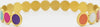 Bracciale Rigido Dots Da Donna Bracciale Multicolore Moda/Donna/Gioielli/Bracciali Leclaf - Napoli, Commerciovirtuoso.it
