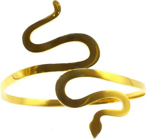 Bracciale Rigido Serie Snake Da Donna Bracciale Dorato Semirigido Moda/Donna/Gioielli/Bracciali Leclaf - Napoli, Commerciovirtuoso.it