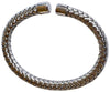 Bracciale tessuto intrecciato in argento