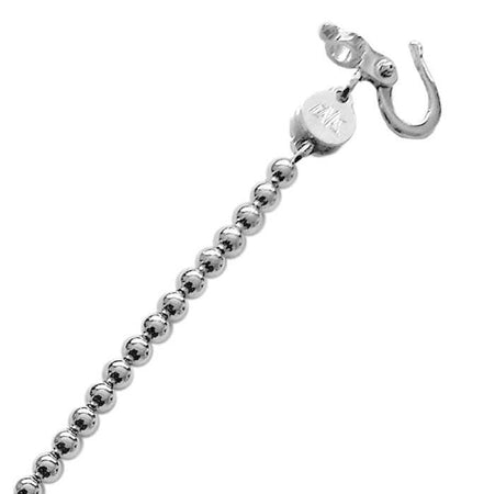 Bracciale unisex argento formato da tante palline