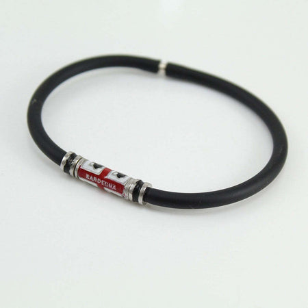 Bracciale uomo bandiera sarda 4 mori in argento