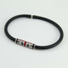 Bracciale uomo bandiera sarda 4 mori in argento