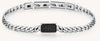 Bracciale Uomo Brosway Bik114 in Acciaio E Zirconi Neri