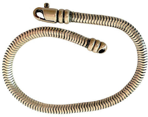 Bracciale uomo in argento vintage