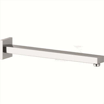 Braccio di sostegno rettangolare in ottone da 40 cm