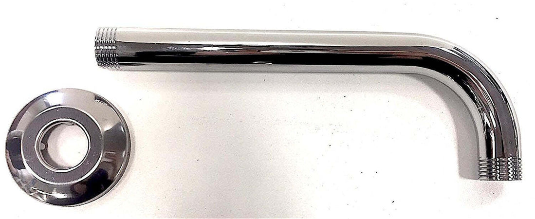 Braccio doccia curvo per soffione extralungo 50 cm