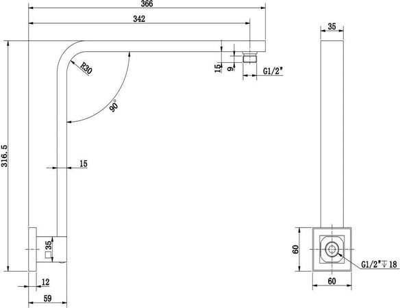 Braccio Doccia Ottone Cromato Prolunga Soffione Doccia Bagno Fisso Attacco Standard Fai da te/Attrezzature per cucine e bagni/Attrezzature per bagni/Docce e componenti doccia/Filtri supporti e soffioni doccia/Docce fisse Ogomondo - Martina Franca, Commerciovirtuoso.it