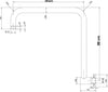 Braccio Doccia Ottone Cromato Prolunga Soffione Doccia Bagno Fisso Attacco Standard Fai da te/Attrezzature per cucine e bagni/Attrezzature per bagni/Docce e componenti doccia/Filtri supporti e soffioni doccia/Docce fisse Ogomondo - Martina Franca, Commerciovirtuoso.it