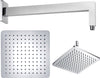 Braccio Doccia Ottone Cromato + Soffione Doccia Quadrato Acciaio Inox 200x200x4 Mm Spessore Fai da te/Attrezzature per cucine e bagni/Attrezzature per bagni/Docce e componenti doccia/Filtri supporti e soffioni doccia/Docce fisse Ogomondo - Martina Franca, Commerciovirtuoso.it
