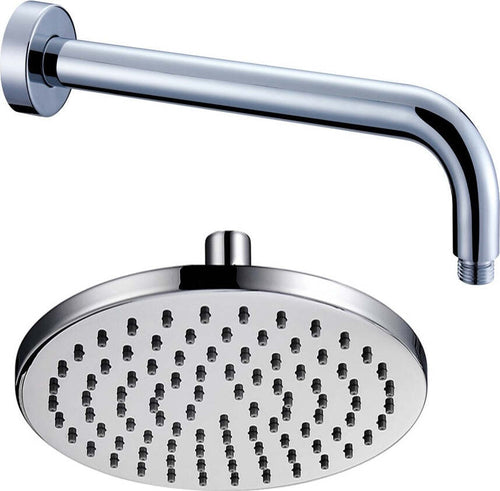 Braccio Doccia Ottone Cromato + Soffione Doccia Tondo Ottone Cromato 250x8 Mm Spessore Fai da te/Attrezzature per cucine e bagni/Attrezzature per bagni/Docce e componenti doccia/Filtri supporti e soffioni doccia/Docce fisse Ogomondo - Martina Franca, Commerciovirtuoso.it