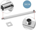Braccio Per Soffione Doccia Quadrato In Ottone Cromato Completo Di Rosone 30cm Casa, arredamento e bricolage > Soffioni Doccia Trade Shop italia - Napoli, Commerciovirtuoso.it