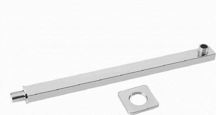 Braccio Per Soffione Doccia Quadrato In Ottone Cromato Completo Di Rosone 35cm Casa, arredamento e bricolage > Soffioni Doccia Trade Shop italia - Napoli, Commerciovirtuoso.it